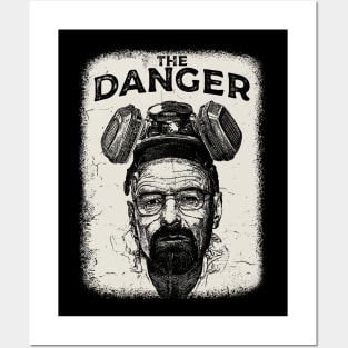 Vintage Distressed Heisenberg Posters and Art